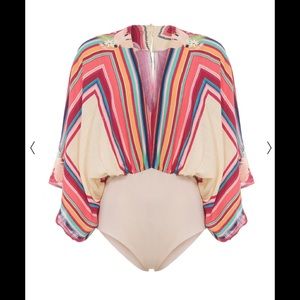 New Farm Rio bodysuit blouse